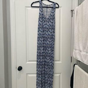 Lilly Pulitzer fishtail print maxi